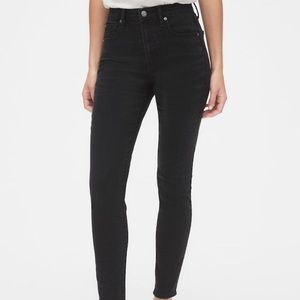 Gap true skinny super high rise jeans